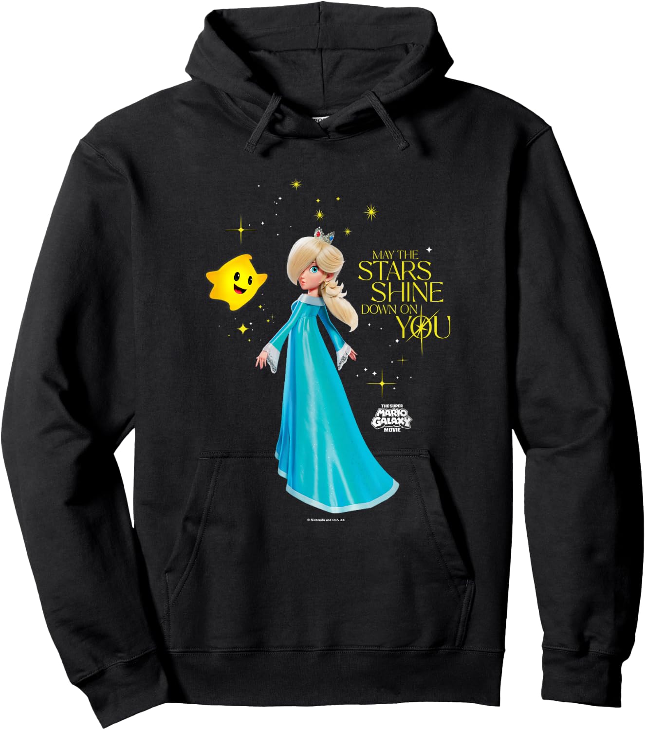 The Super Mario Galaxy Movie Rosalina Star Shine Hoodie - Hoodie | Black