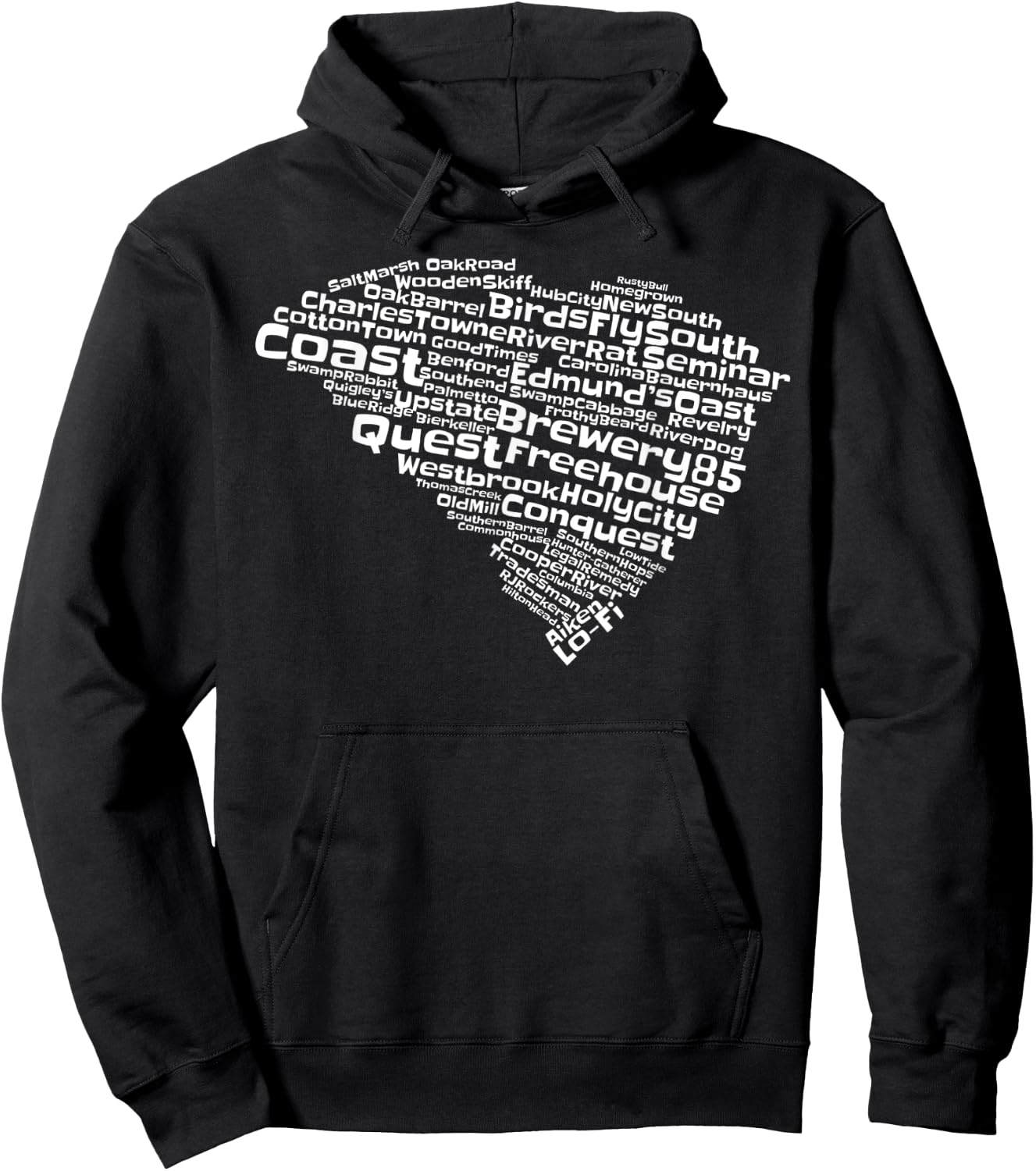 Drink Local South Carolina Breweries Hoodie - Hoodie | Black