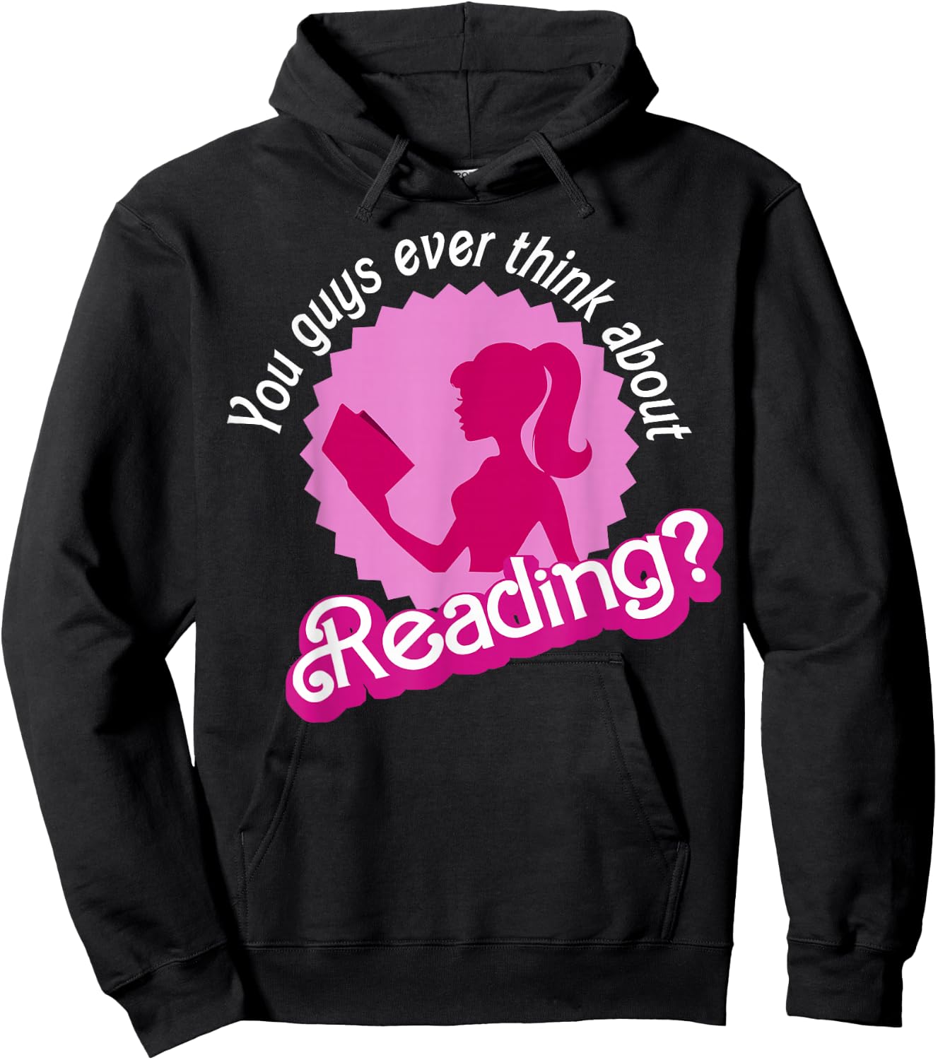 You Guys Ever Think About Reading Hoodie - Hoodie | Black