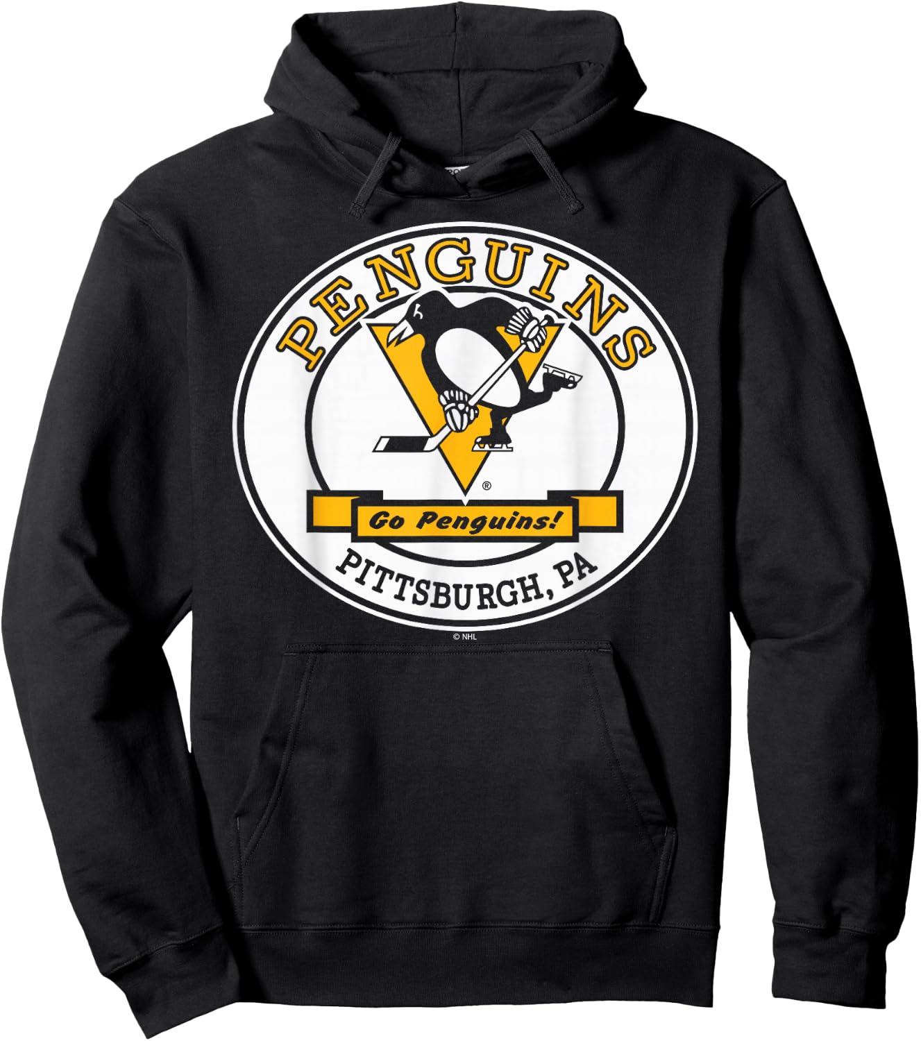 Pittsburgh Penguins Go Black Officially Licensed Hoodie - Hoodie | Black