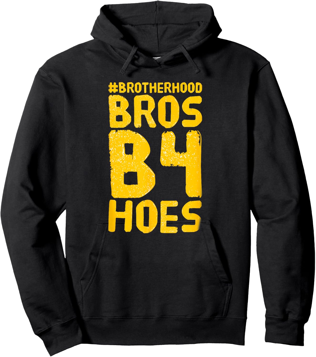 FUNNY BROS BEFORE HOES GAMER BROTHERHOOD Gift Hoodie - Hoodie | Black