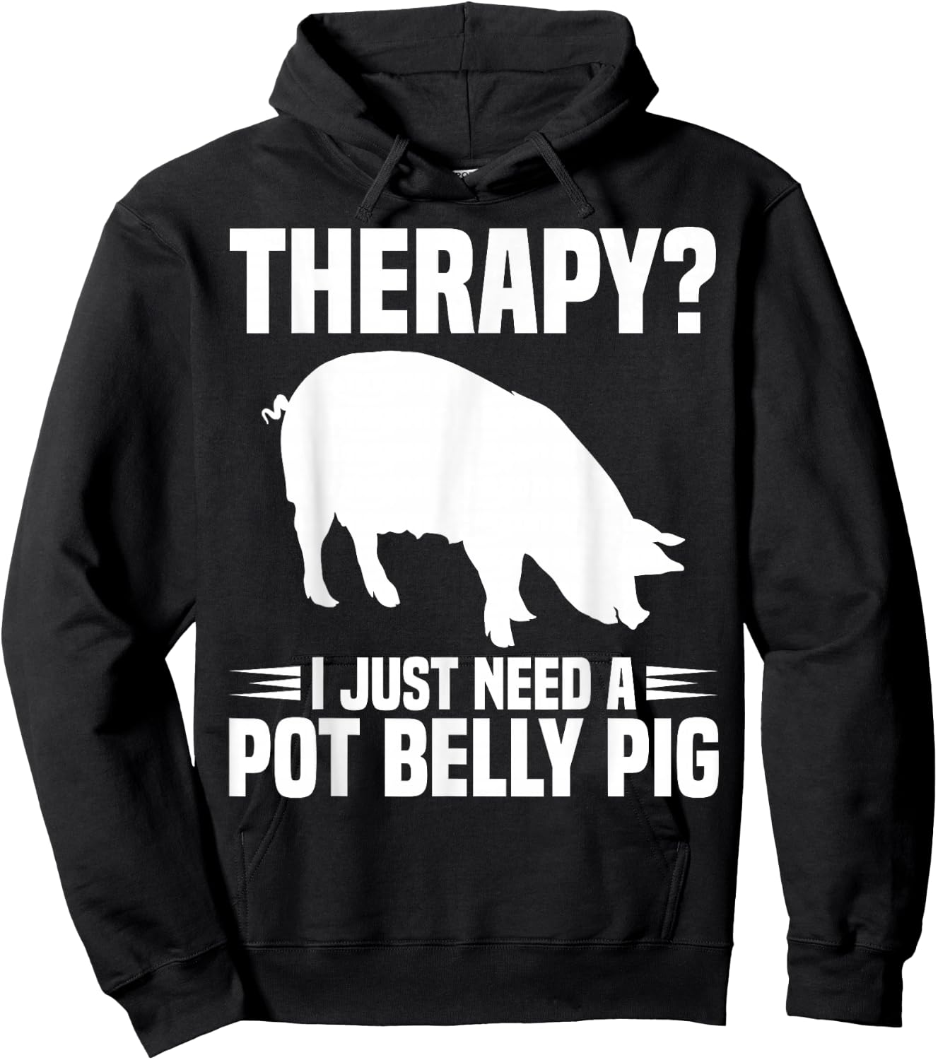 Pot Belly Pig Owner Food Toys Supplies Pot Belly Pig Mom Hoodie - Hoodie | Black