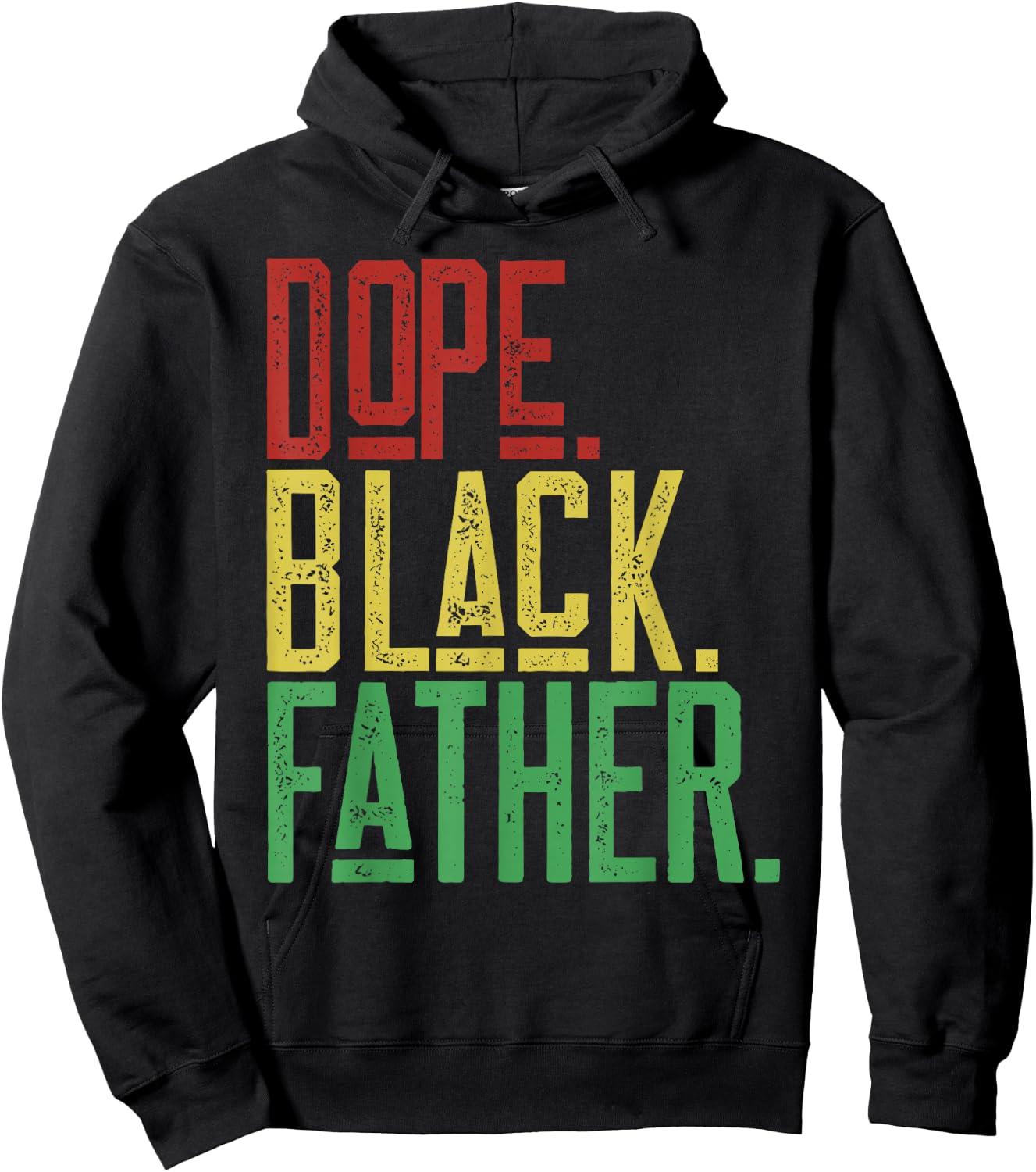 Dope Black Father 1865 Juneteenth Black History Culture Hoodie - Hoodie | Black