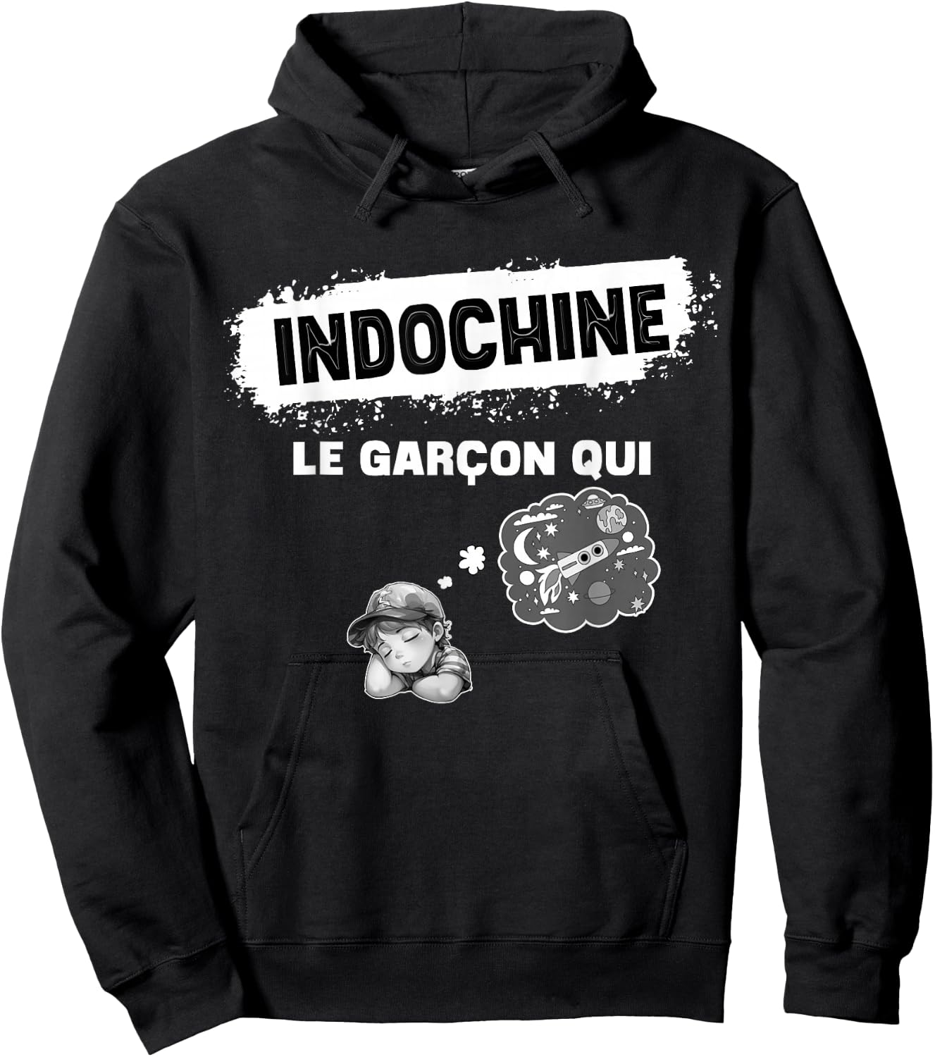 Indochina Boy Women And Child Son Girl , Black, S Hoodie - Hoodie | Black