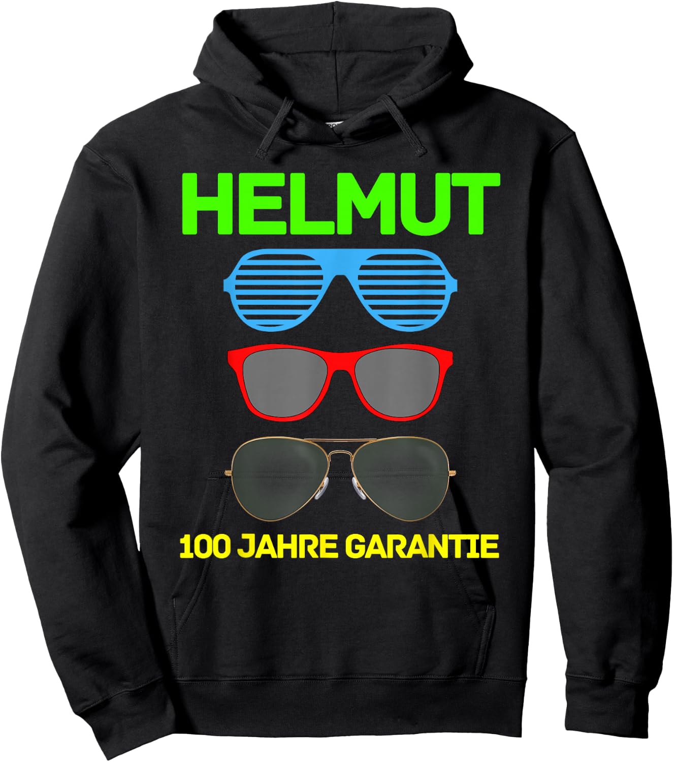 Helmut Mallorca Malle Palma Holiday Party , black, s Hoodie - Hoodie | Black