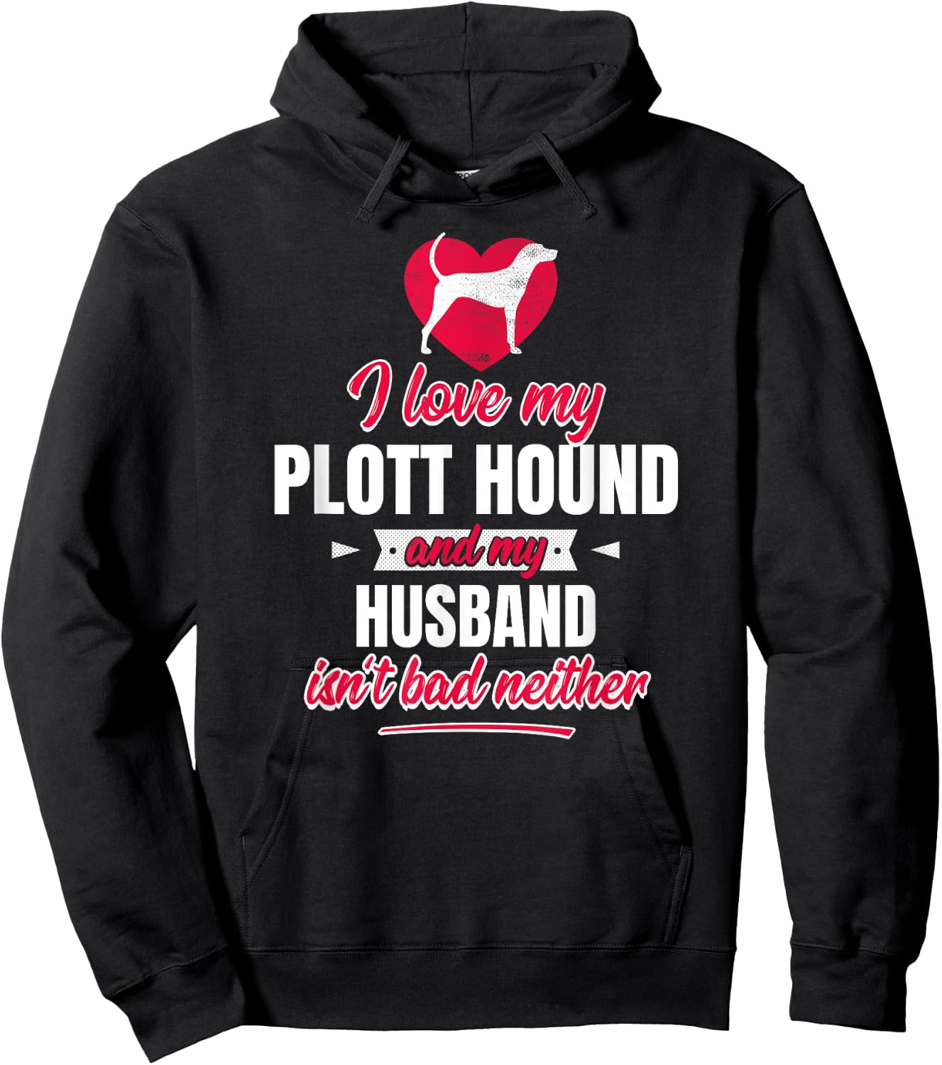 Plott Hound Hoodie - Hoodie | Black