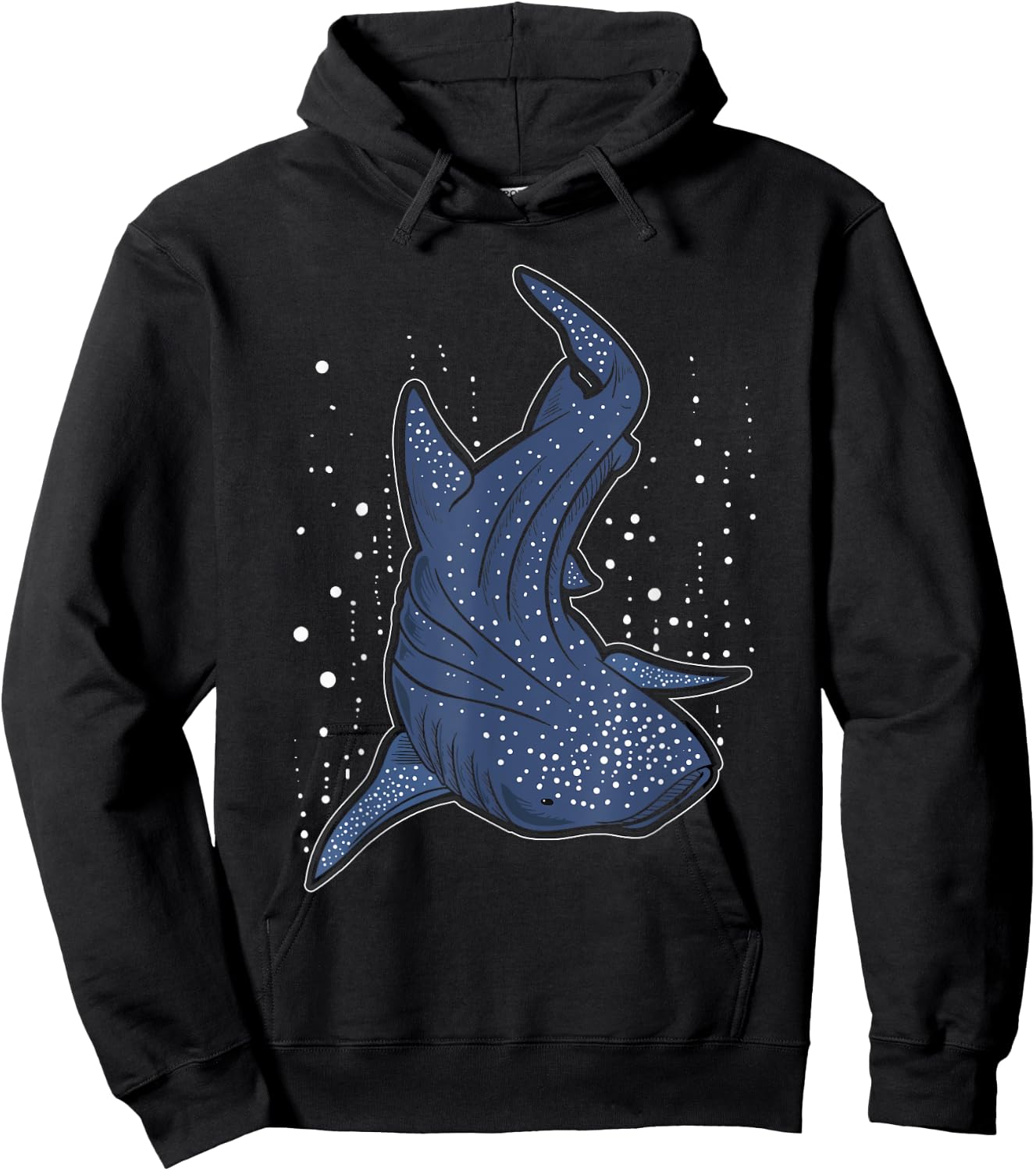 Whale Shark Hoodie - Hoodie | Black