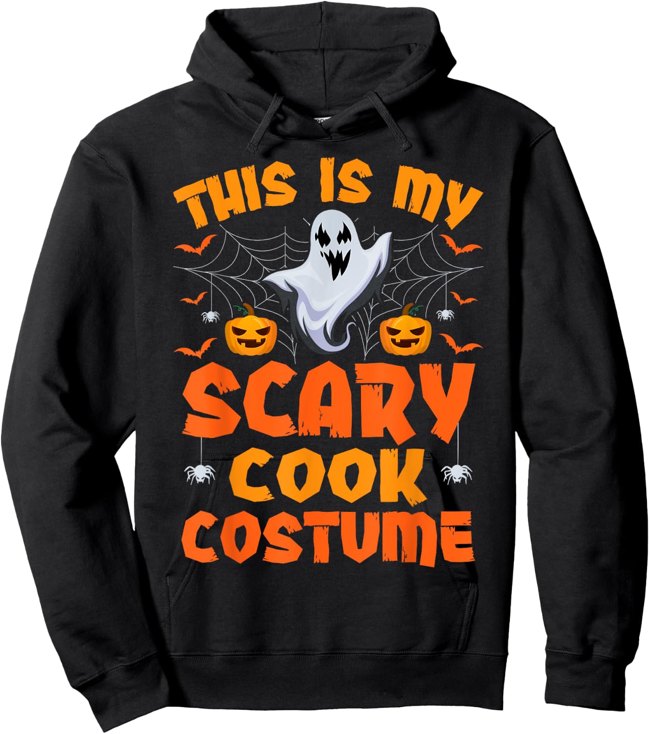 This Is My Scary Cook Costume Halloween Hoodie - Hoodie | Black