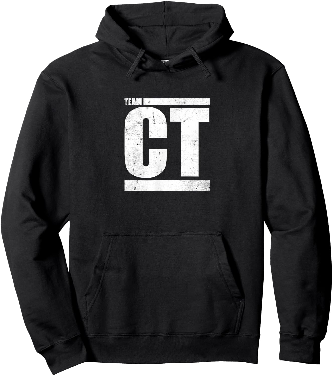 Team CT Challenge (Distressed) Hoodie - Hoodie | Black