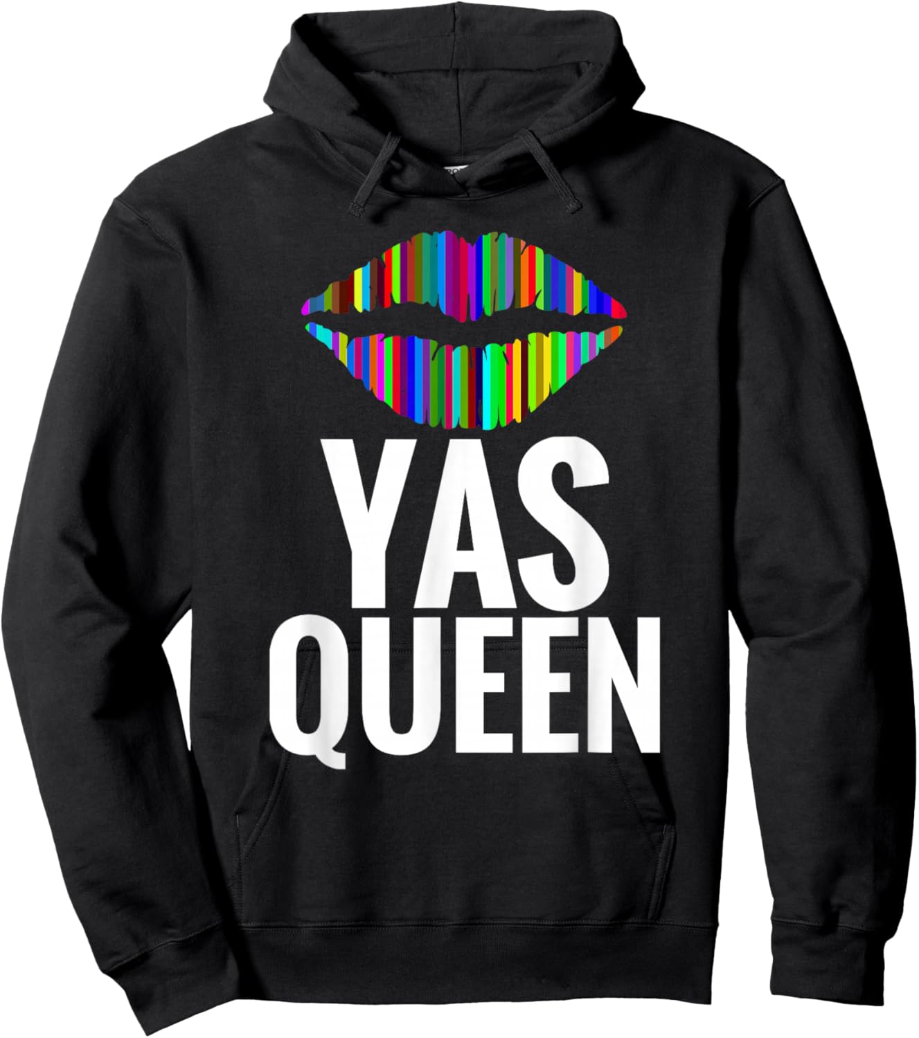 Yas Queen Drag Race Hoodie - Hoodie | Black