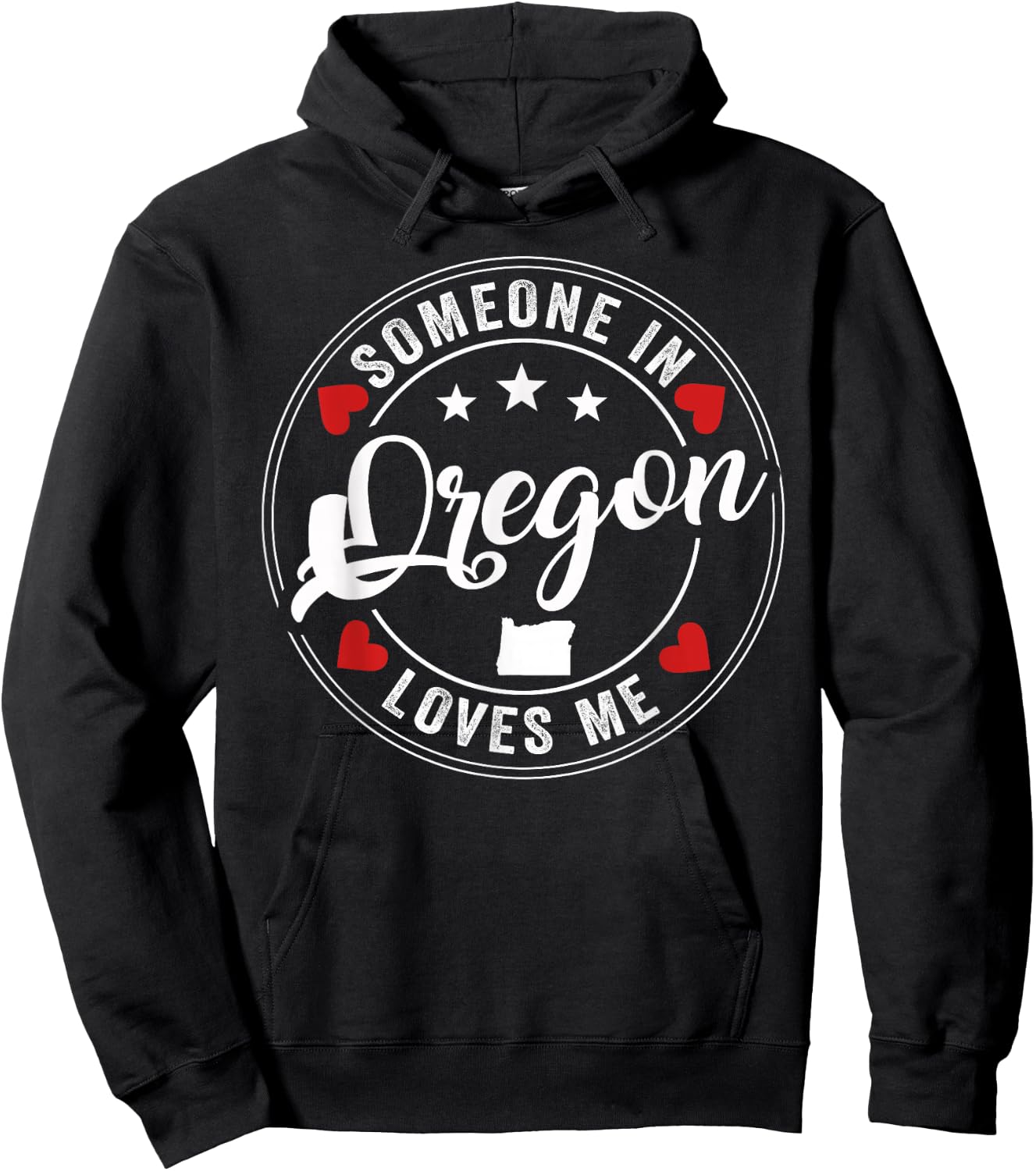 Someone In Oregon Loves Me Beaver State Hoodie - Hoodie | Black