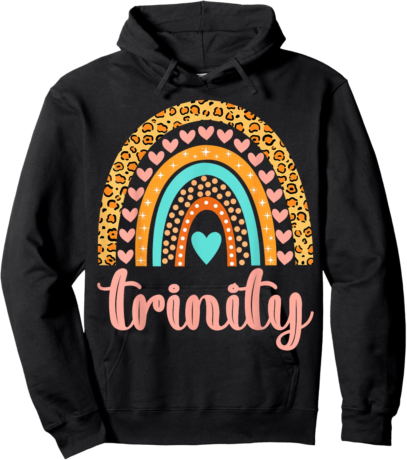 Trinity Trinity Name Birthday Shirt Gift Hoodie - Hoodie | Black