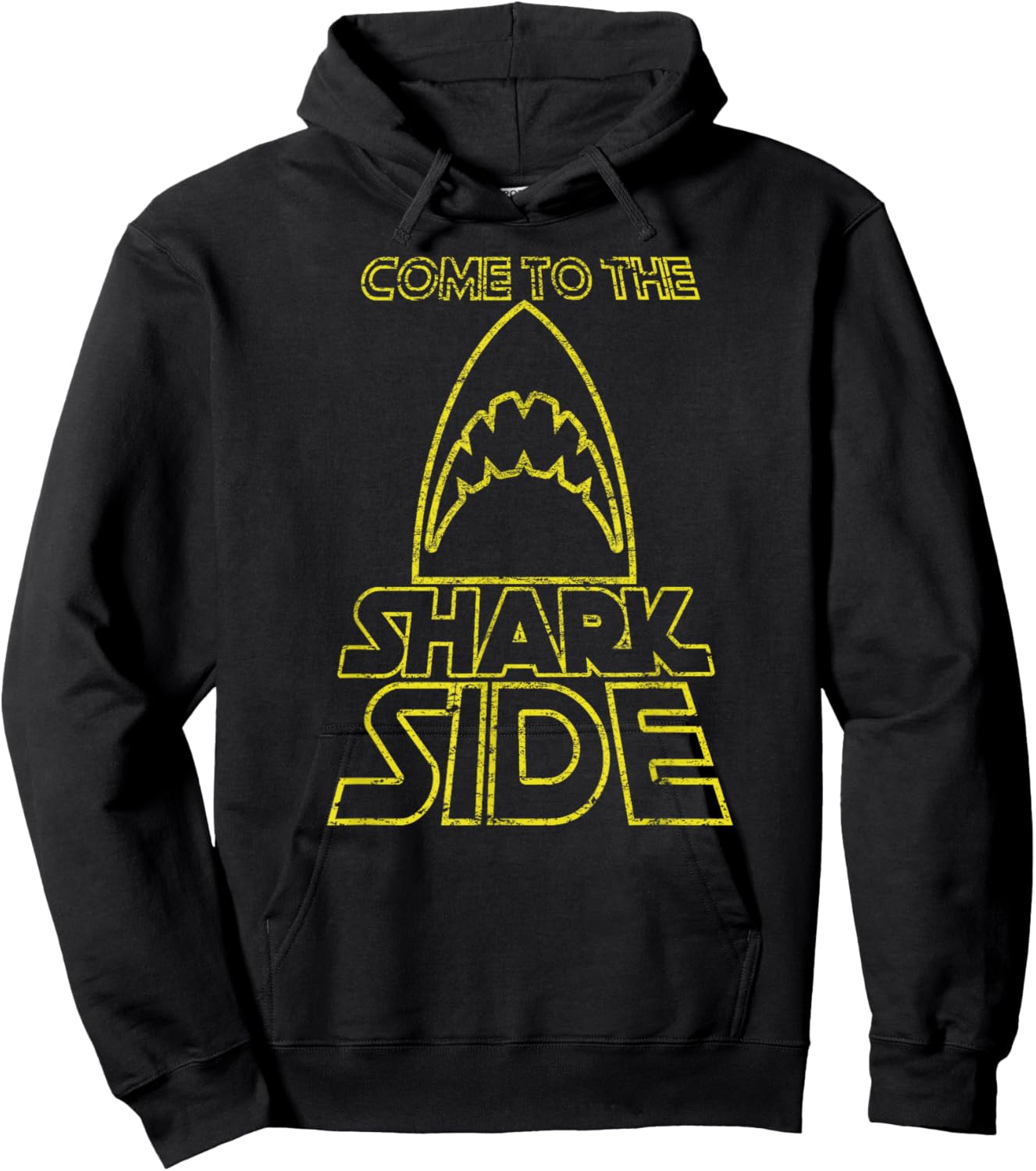 Come To The Shark Side Love Sharks Vintage Gift Hoodie - Hoodie | Black