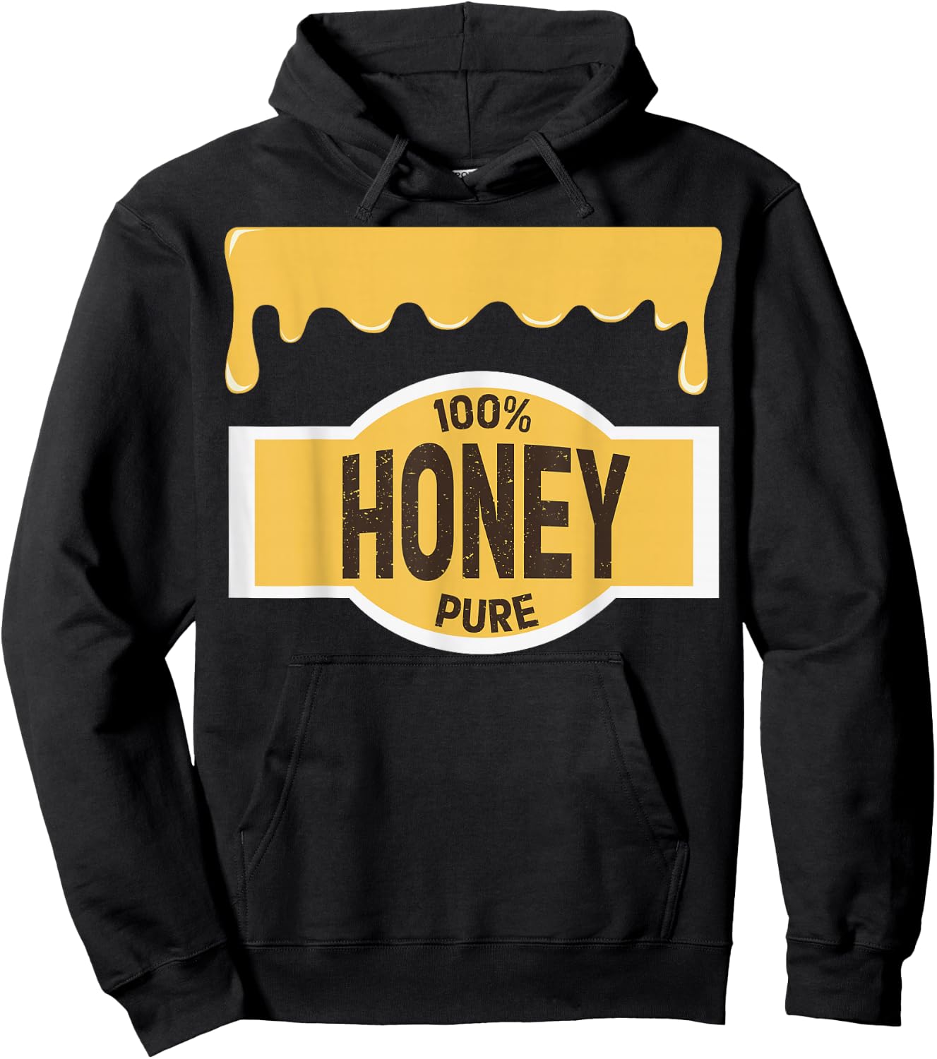 Honey Jar Last Minute Honeypot DIY Halloween Costume Hoodie - Hoodie | Black