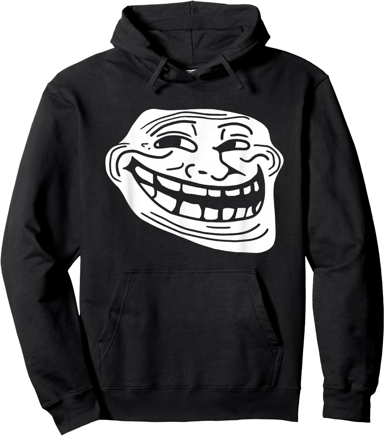Troll Face Dank Meme Co. : Cartoon Meme , , Schwarz, S Hoodie - Hoodie | Black