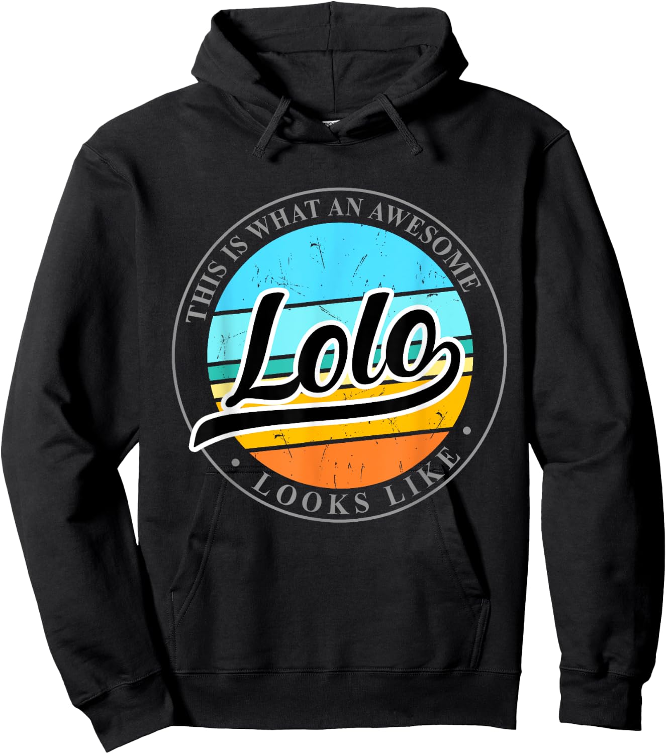 Father's Day Birthday Gift Lolo Filipino Pinoy Grandpa Hoodie - Hoodie | Black