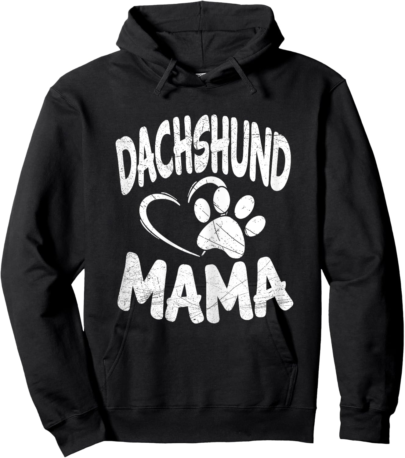 Daschund Mama Dog Doxie Mom Weiner Owner Gifts Hoodie - Hoodie | Black