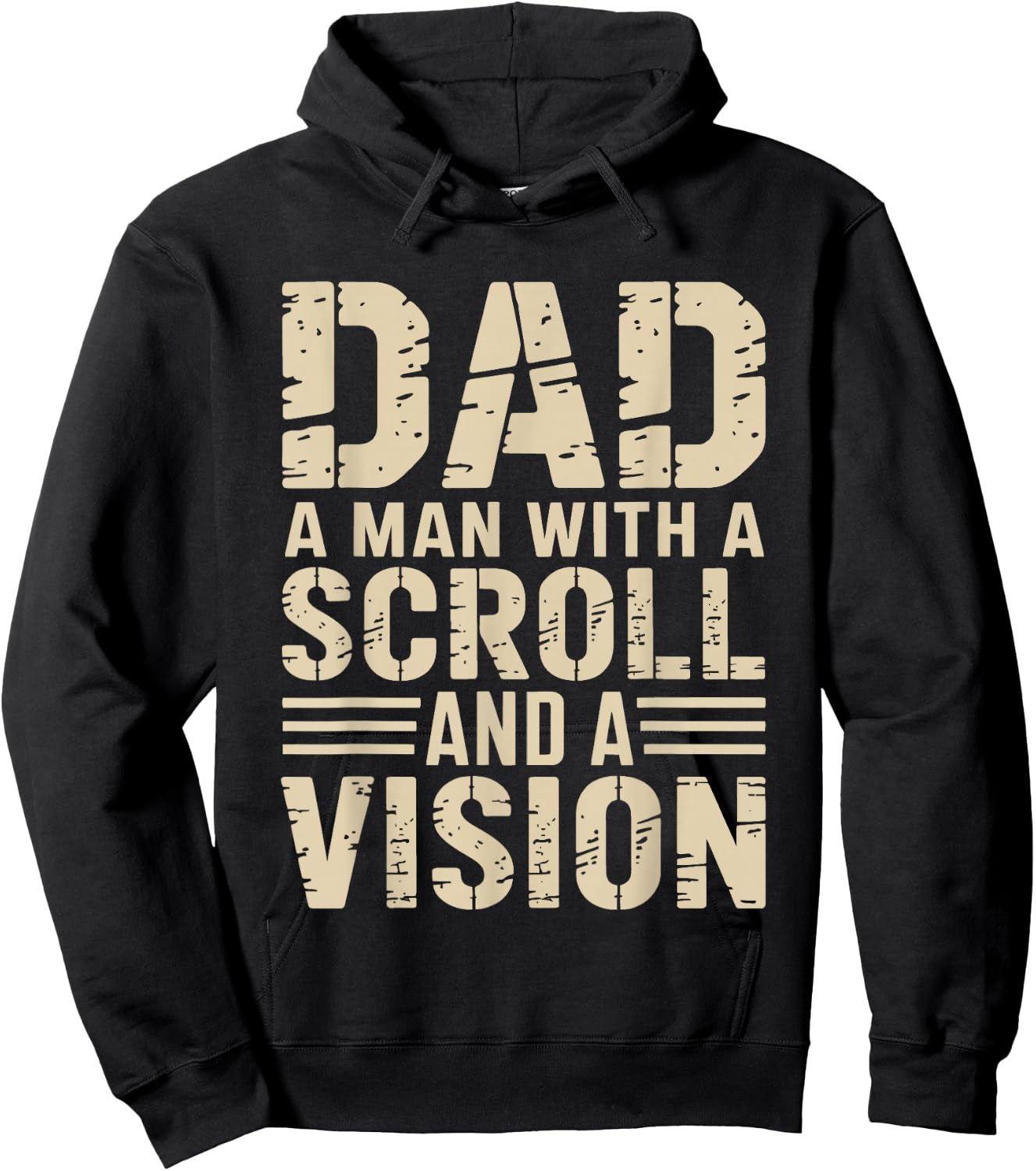 Scroll Saw Dad Woodworking Wood Art Craftsman Hoodie - Hoodie | Black