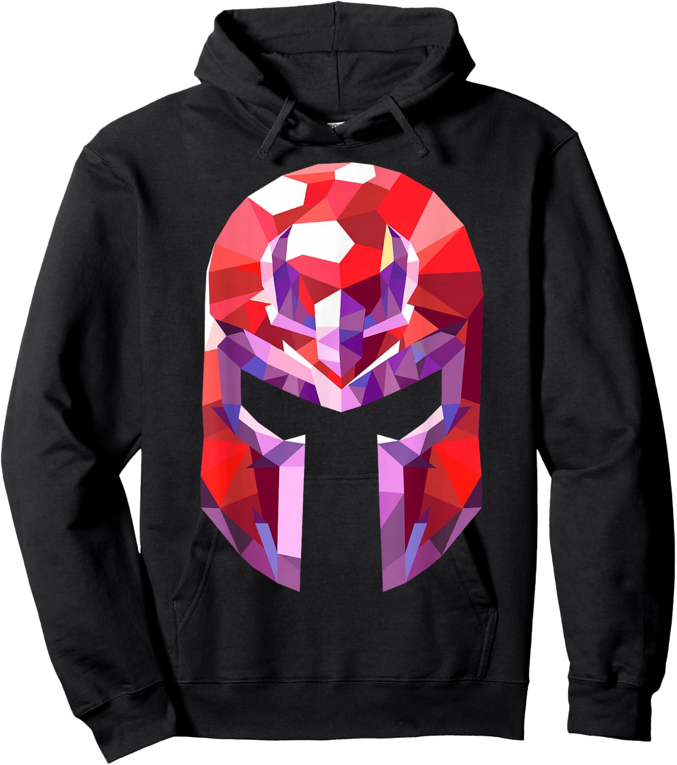 Marvel X-Men Magneto Geometric Prism Helmet Graphic Hoodie - Hoodie | Black