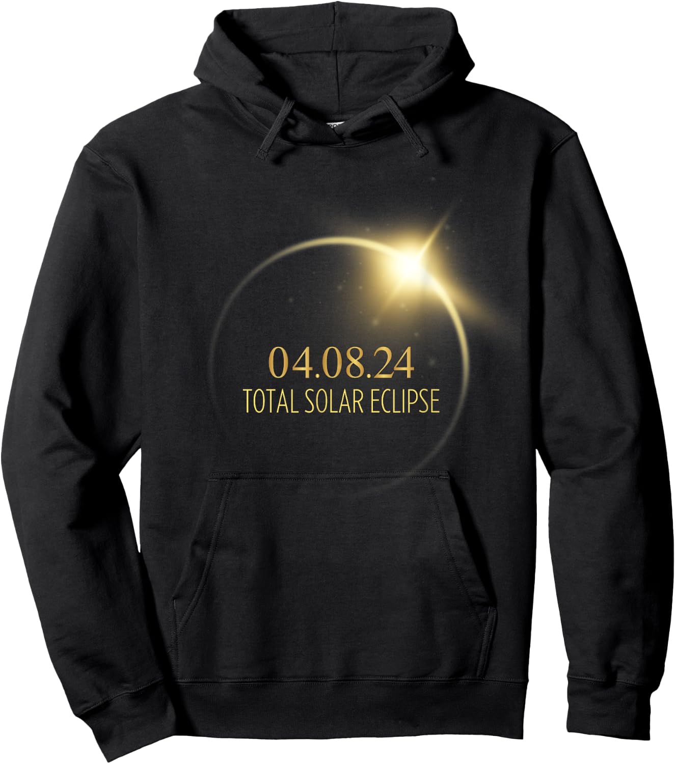 America Totality Solar Eclipse 2024 4.08.24 Accessories Hoodie - Hoodie | Black