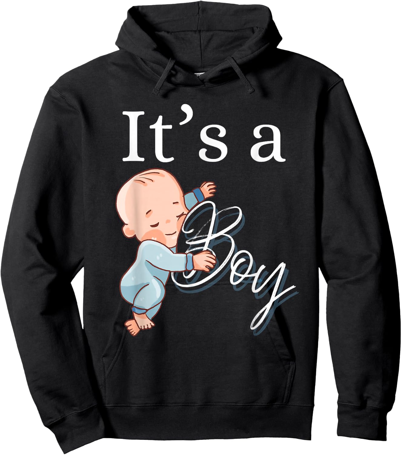 It's a boy 2024 , black Hoodie - Hoodie | Black