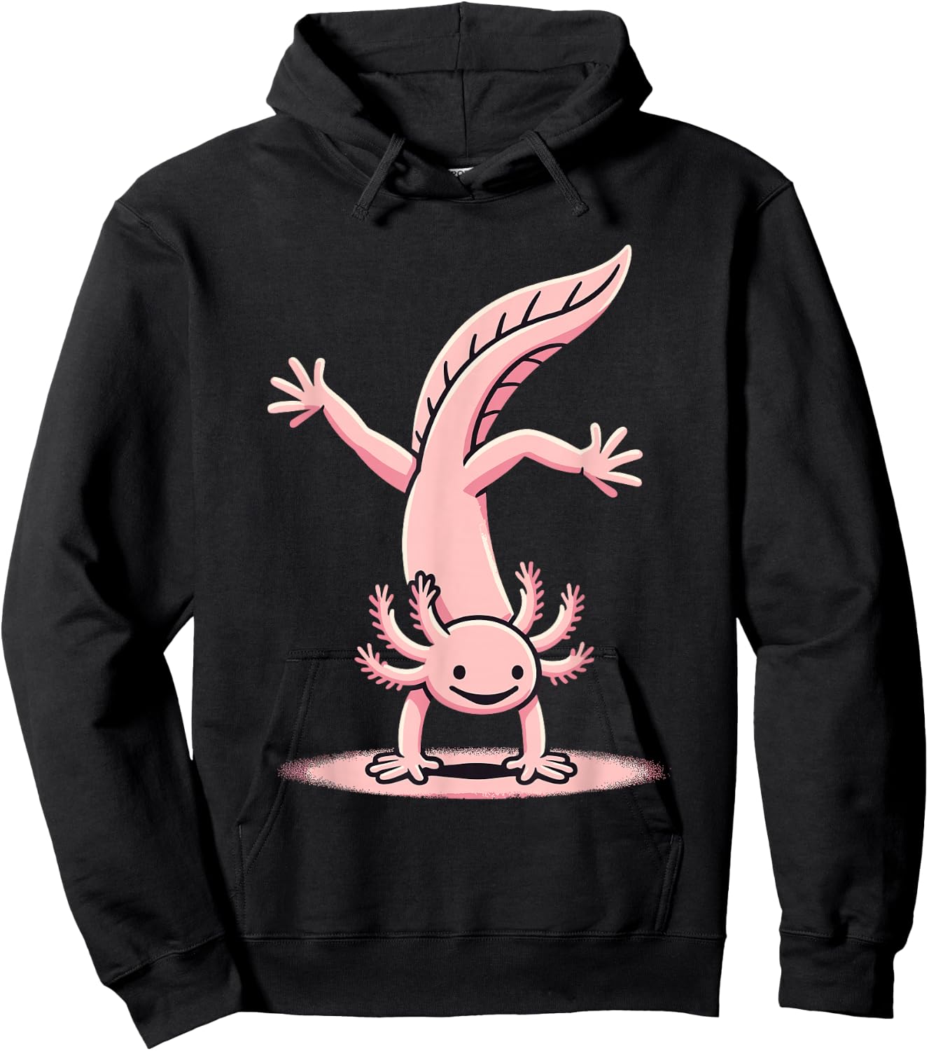 Axolotl Acrobatics Cartwheel Acrobat for Gymnastics Lover Hoodie - Hoodie | Black