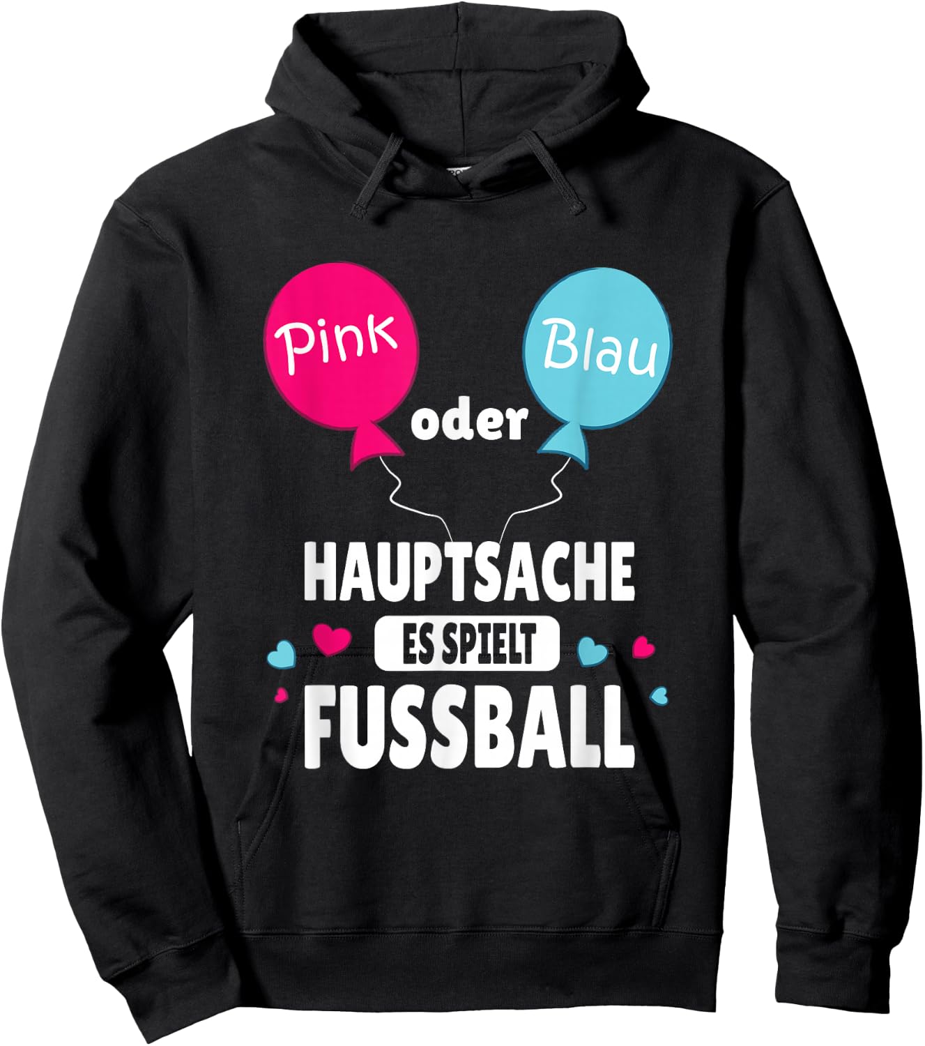 Gender Reveal Party , black, s Hoodie - Hoodie | Black