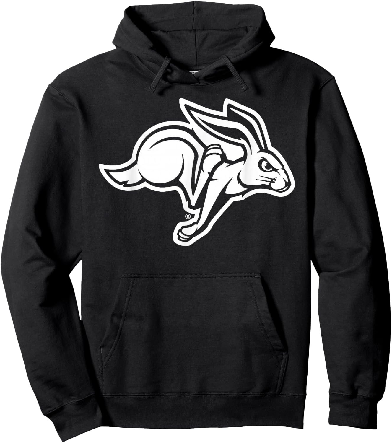 South Dakota State Jackrabbits Two Tone Black Hoodie - Hoodie | Black