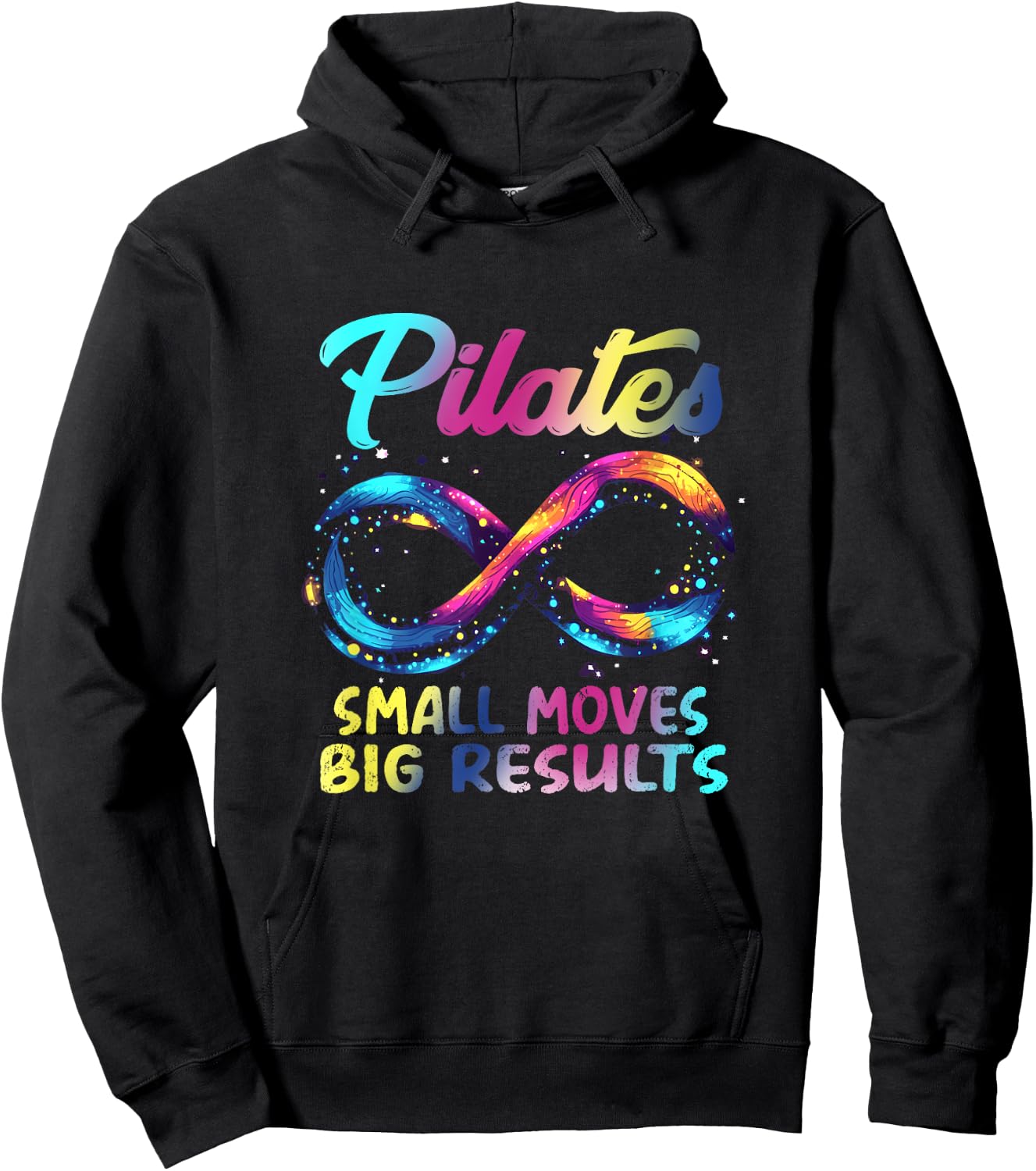 Pilates Small Moves Big Results Hoodie - Hoodie | Black
