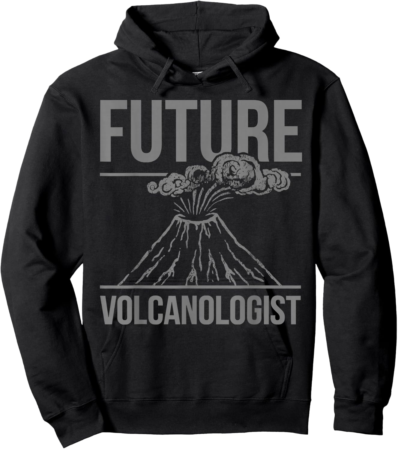 Volcano Art for Kids Boys Girls Volcano Lover Volcanologist Hoodie - Hoodie | Black
