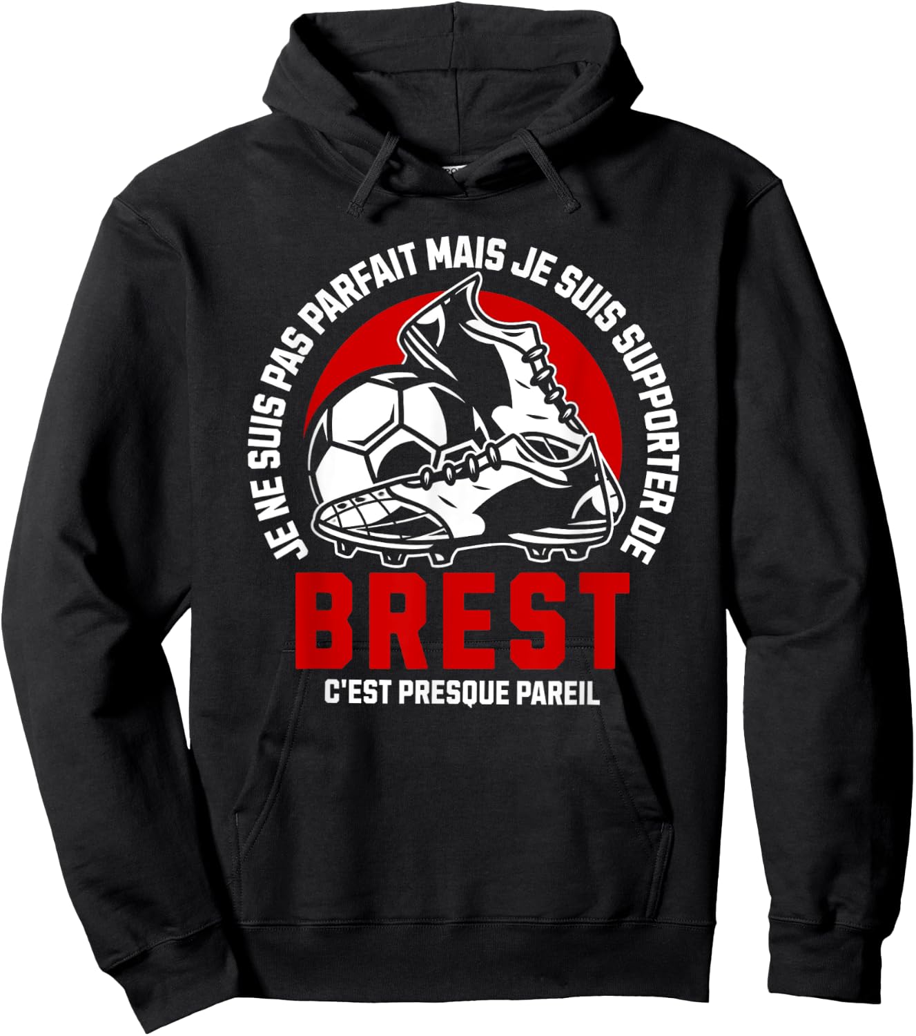 Brest Humour , Black, S Hoodie - Hoodie | Black