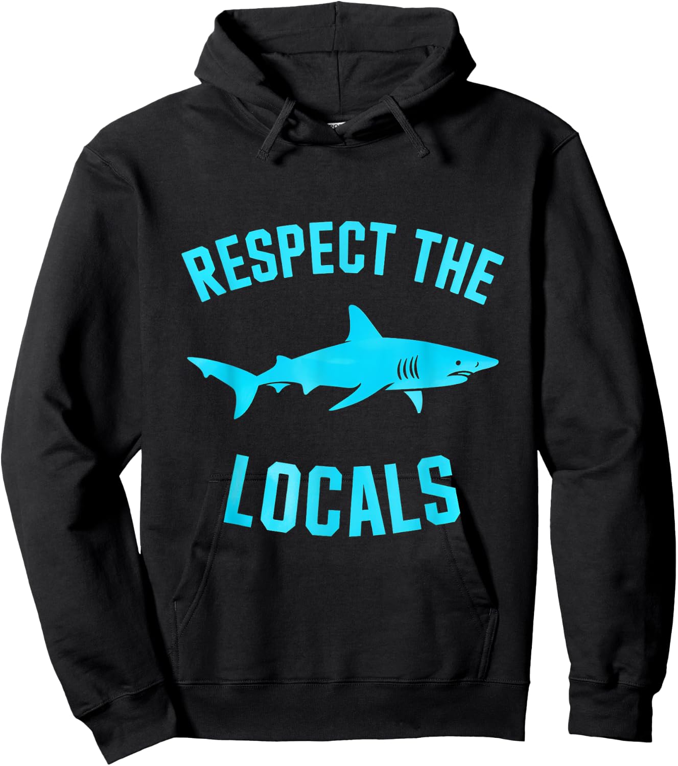 Respect The Locals Ocean Marine Life Sea Hoodie - Hoodie | Black