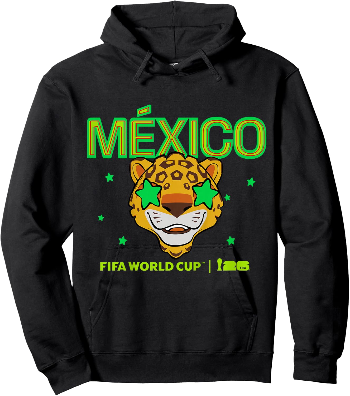 Kids FIFA World CUP26 Mexico Mascot Stars Hoodie - Hoodie | Black