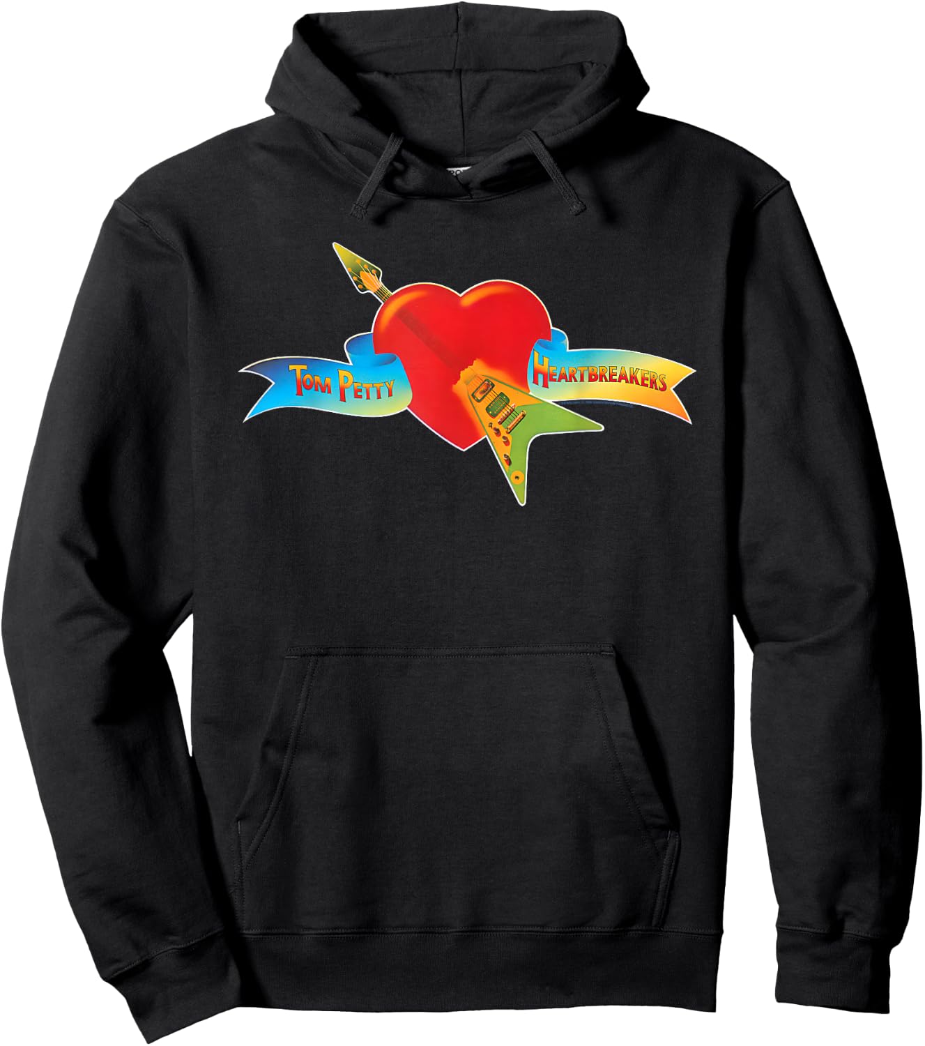 Tom Petty und die Heartbreakers Classic Logo Hoodie - Hoodie | Black