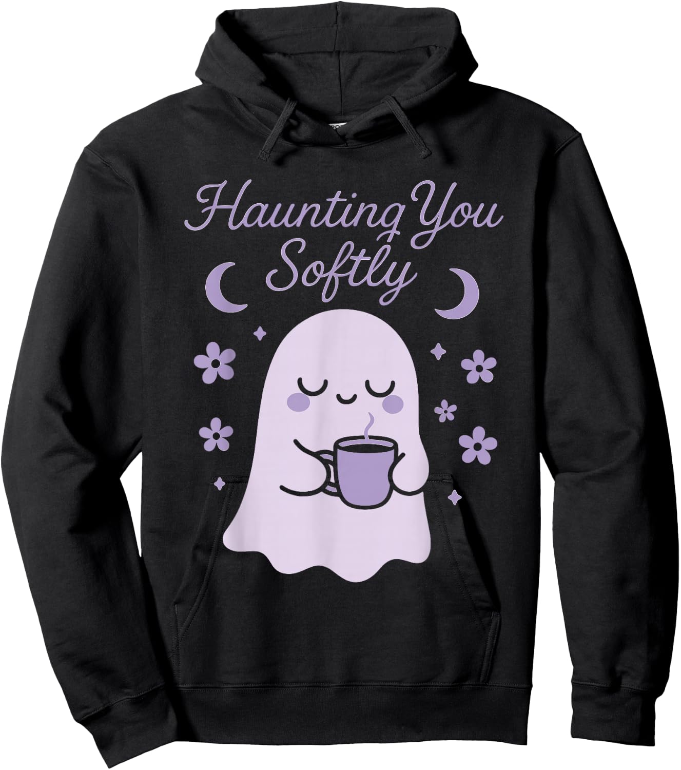 Wholesome Goth Energy Softcore Mental Health Cute but Creepy Hoodie - Hoodie | Black