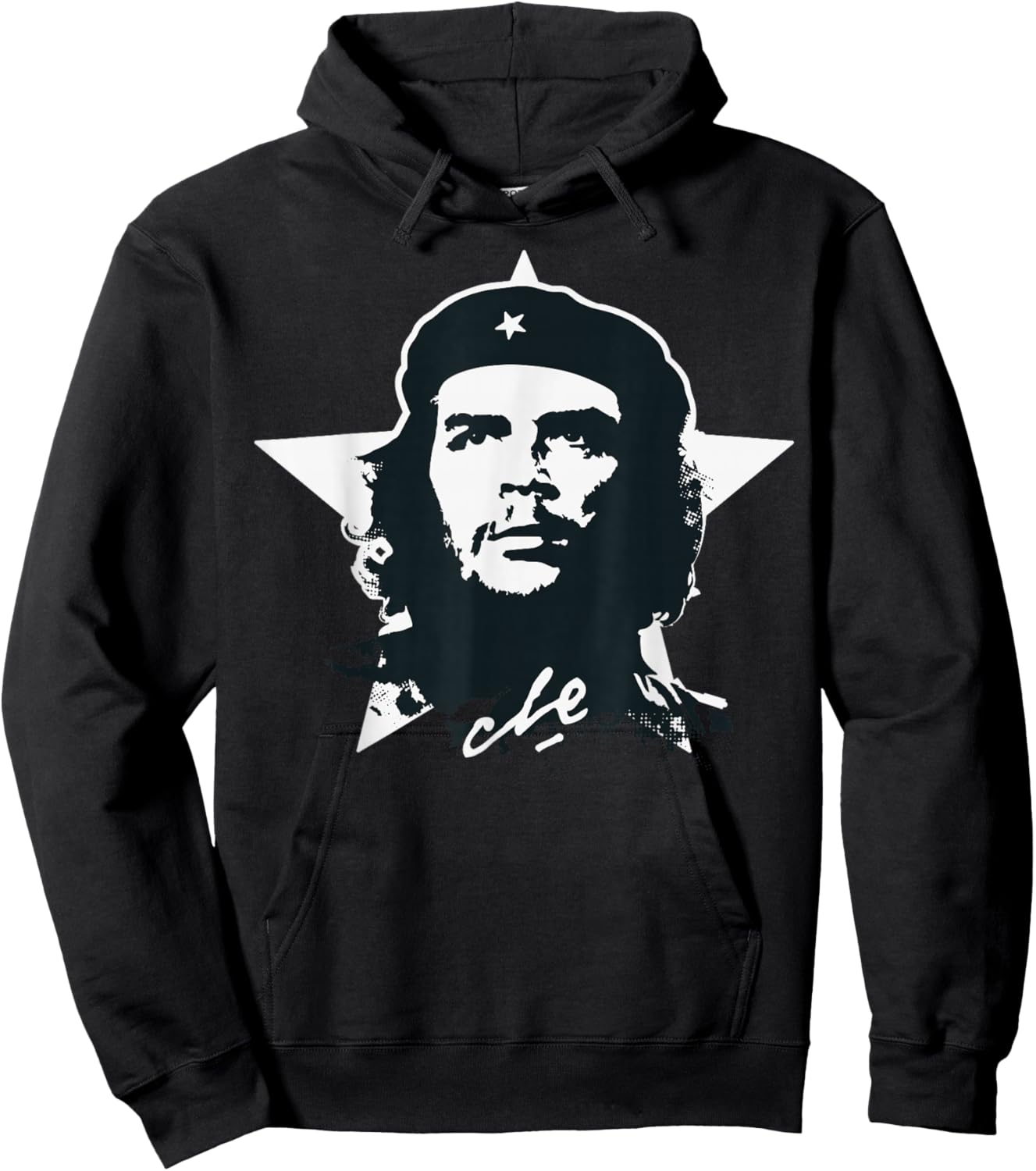Che Guevara Shirt Étoile Révolution Cuba Rebelle Icône Hoodie - Hoodie | Black