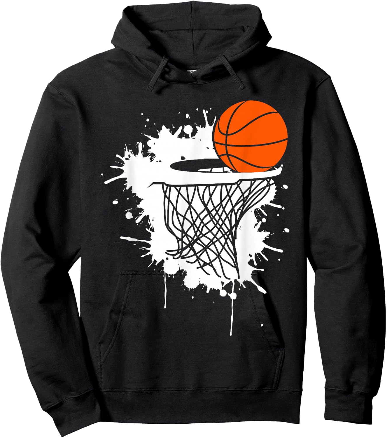 Basketball Children's Boys Korbleger Women's Dunking Dunk , black Hoodie - Hoodie | Black