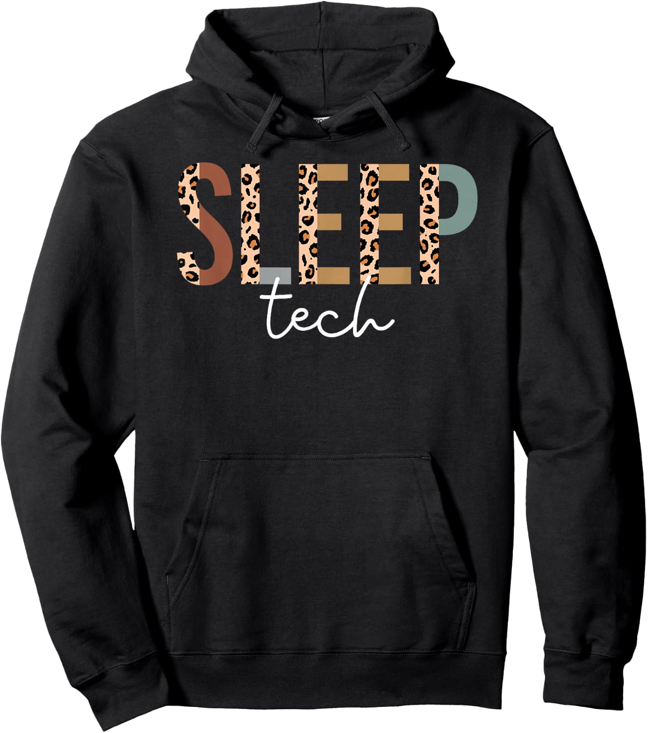 Sleep Technologist Polysomnography Sleep Tech Week Hoodie - Hoodie | Black