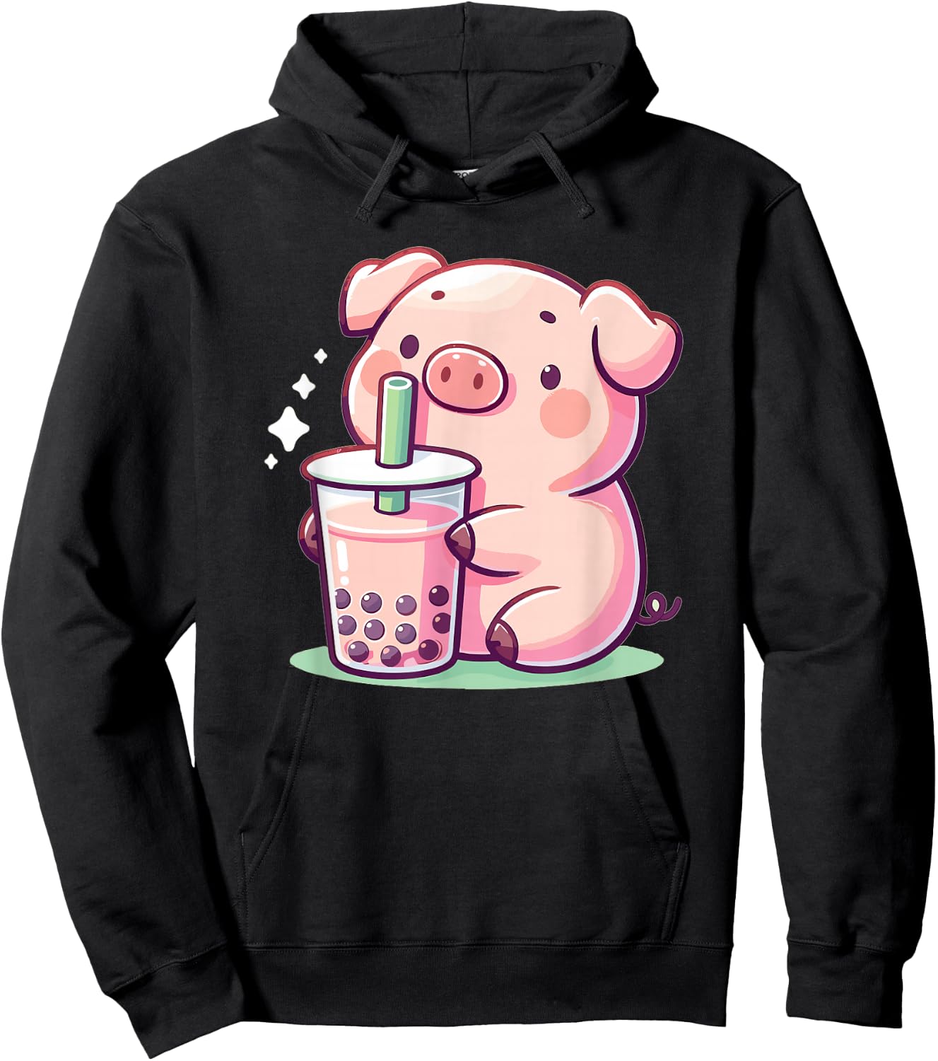Discover Animal Designs In Kawaii Style Here -Adults Black Small Modern Hoodie - Hoodie | Black
