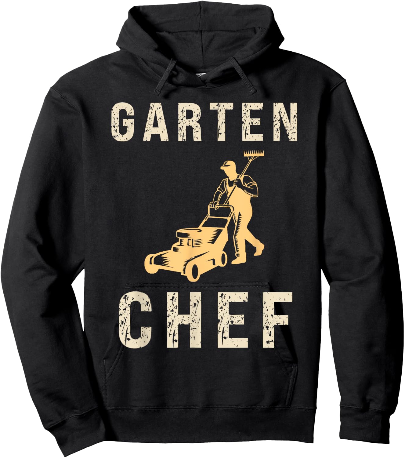 Gärtner Garten Chef Papa Opa Vatertag Hoodie - Hoodie | Black