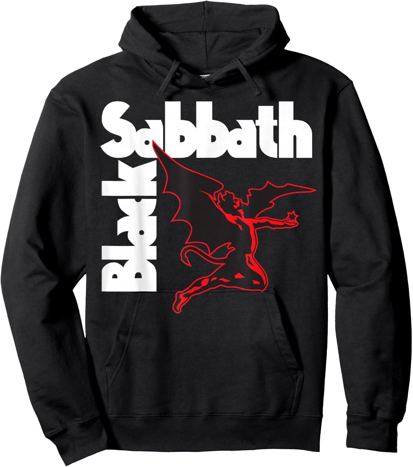 Black Sabbath Demon Logo Hoodie - Hoodie | Black