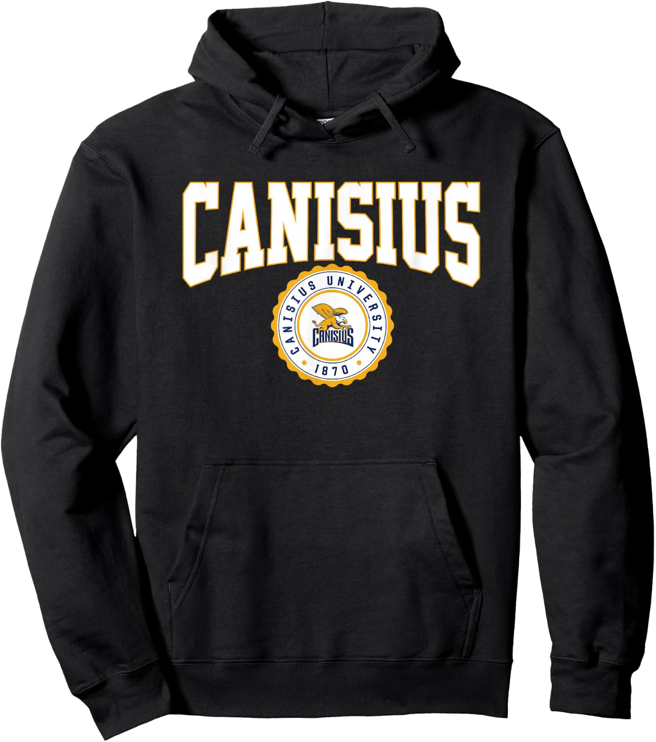 Canisius College Golden Griffins Collegiate Seal Hoodie - Hoodie | Black