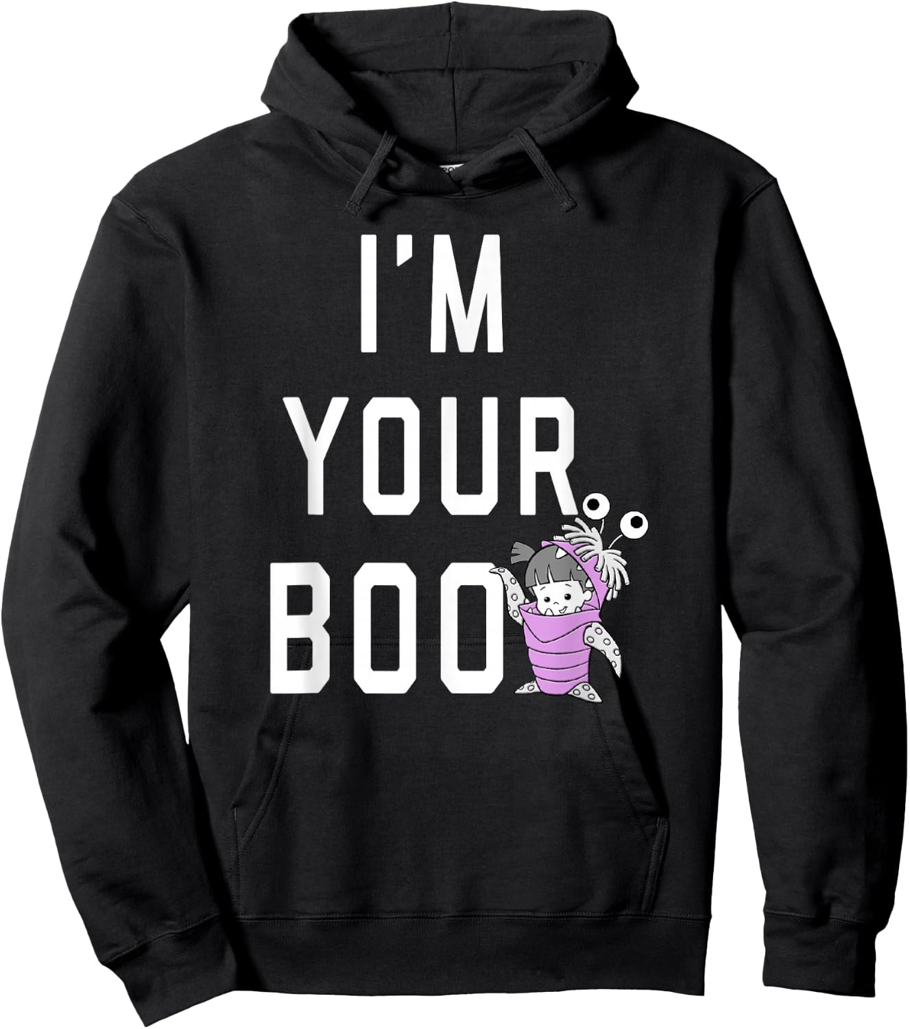 Disney Pixar Monsters University I'm Your Boo Hoodie - Hoodie | Black