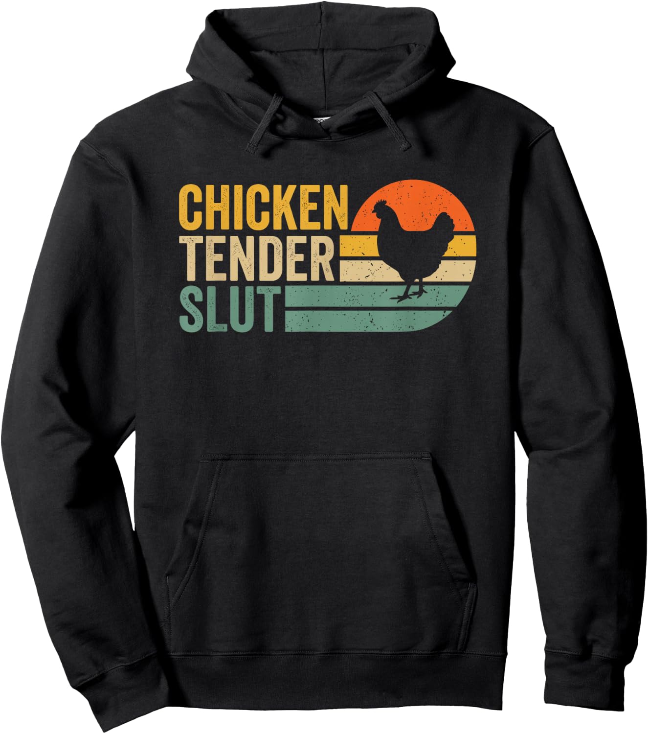 Chicken Tender Slut Hoodie - Hoodie | Black