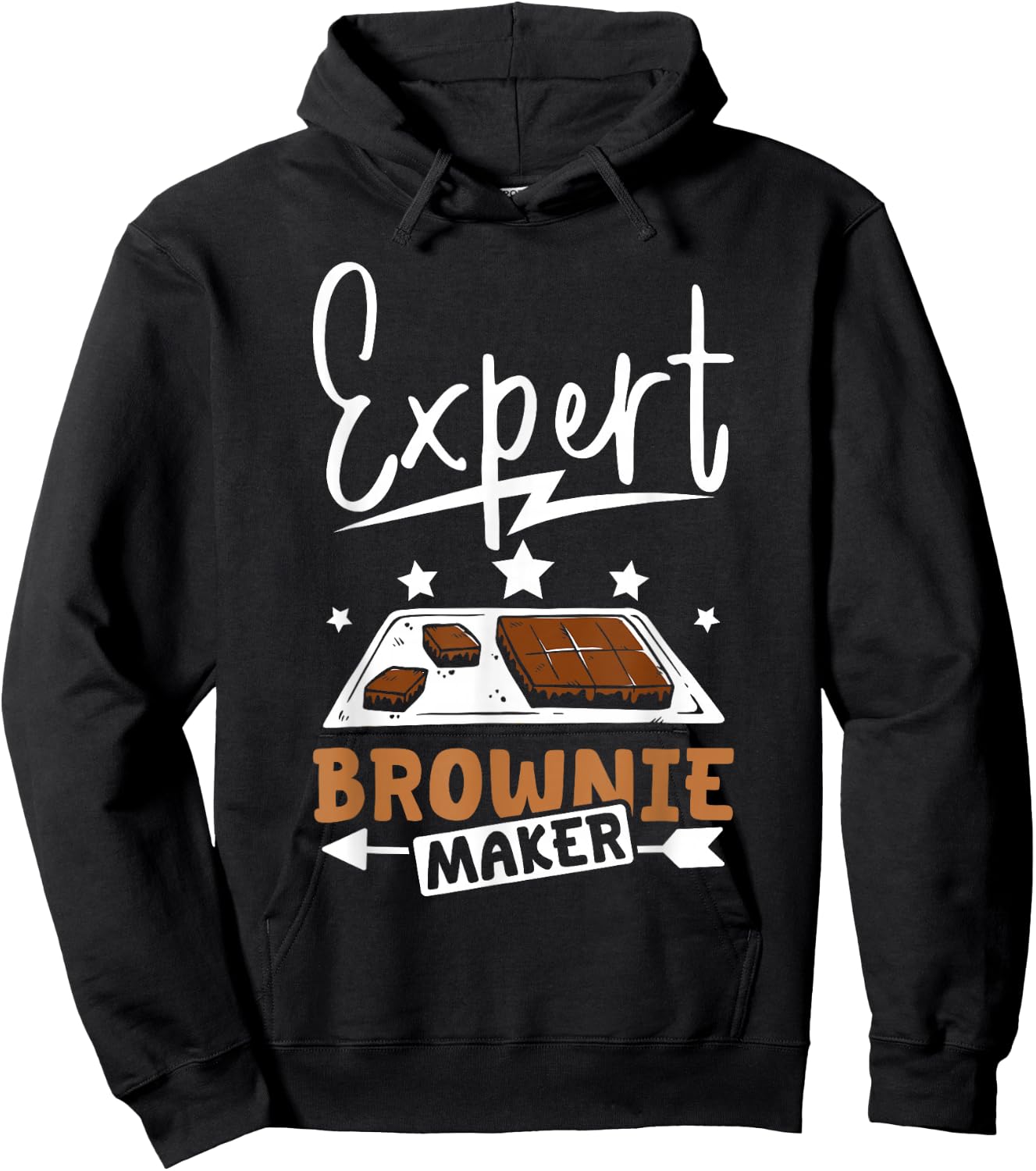 Expert brownie maker Hoodie - Hoodie | Black