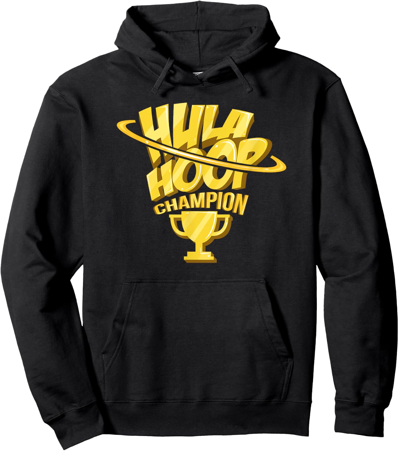 Hula Hoop Champion Hoops Dancing Hoodie - Hoodie | Black