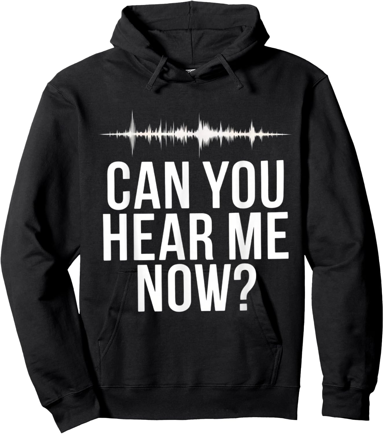 Funny Audiologist Hearing Specialist Can You Hear Me Now Hoodie - Hoodie | Black