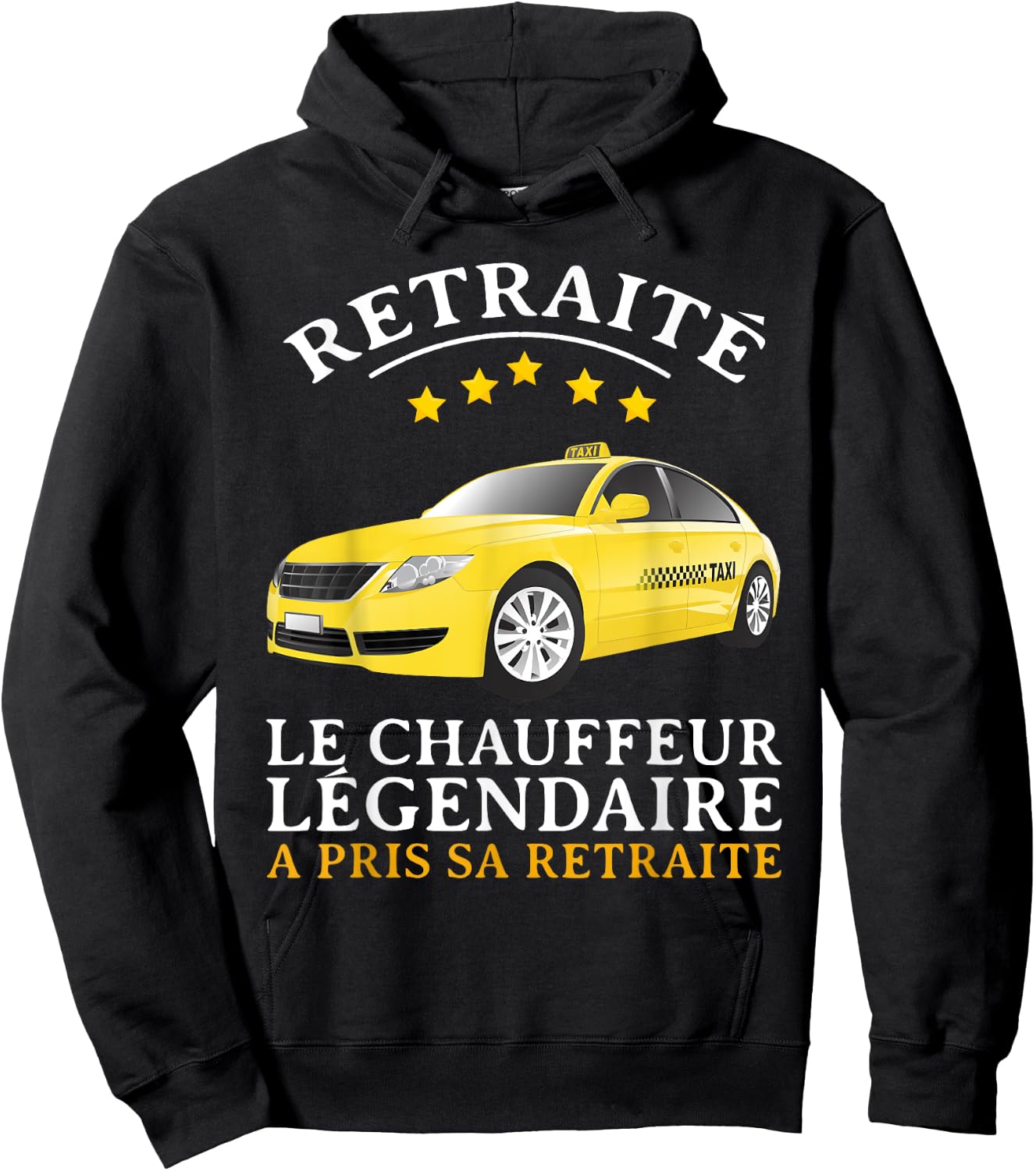 Retirement Gift Driver Taxi Dad Driver Retired , Black, S Hoodie - Hoodie | Black