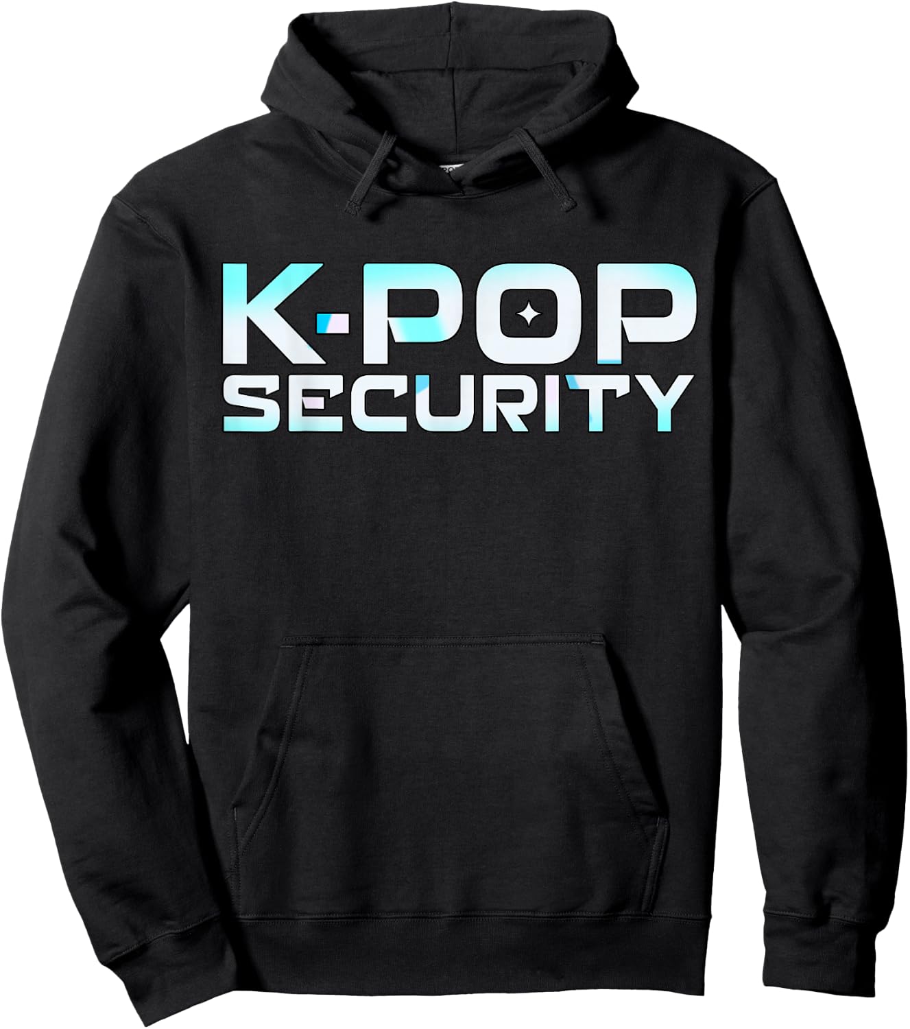 K-Pop Security K Pop Guard Dad Mom Funny Birthday Hoodie - Hoodie | Black