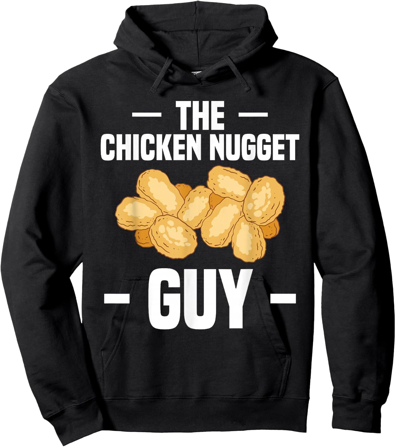 The Chicken Nugget Guy Hoodie - Hoodie | Black
